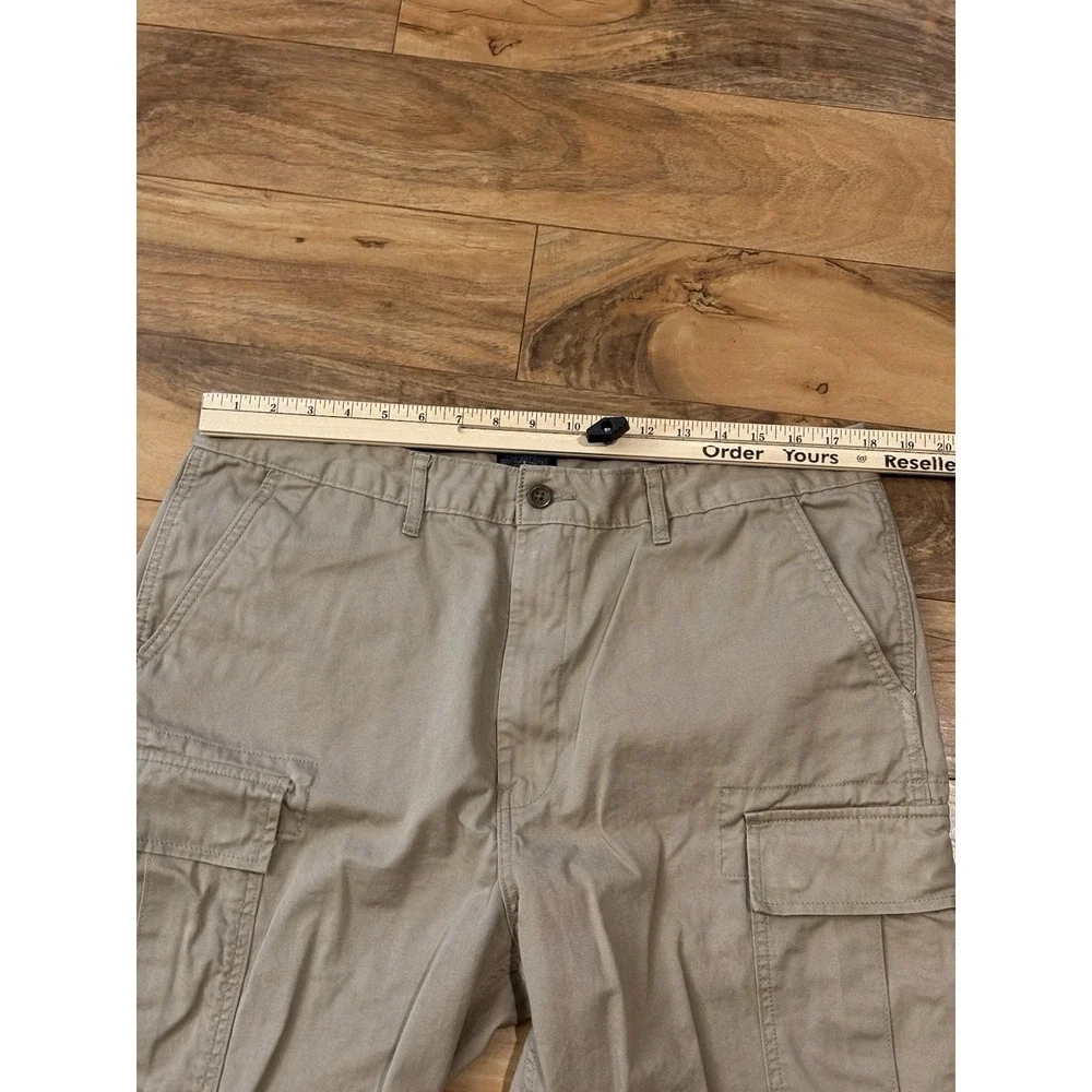 Levis Strauss Size 36x9 Cargo Two Horse Brand Canvas Shorts‎ Men's Brown Outdoor